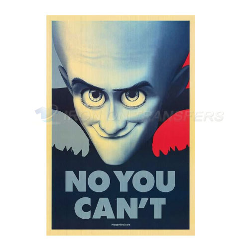 Megamind Iron-on Stickers (Heat Transfers)NO.3386